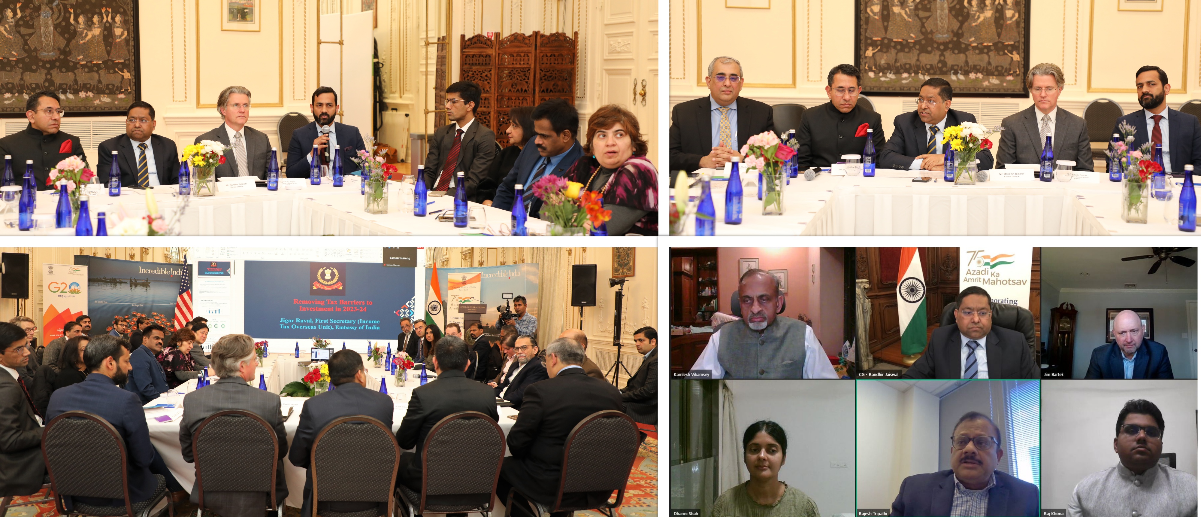  CGI, New York in partnership with USISPF organized an interactive session on Indian Union Budget 2023-24  at the Consulate. CG and a panel of Experts from KNAV & ICICI Bank showcased key highlights of the budget
