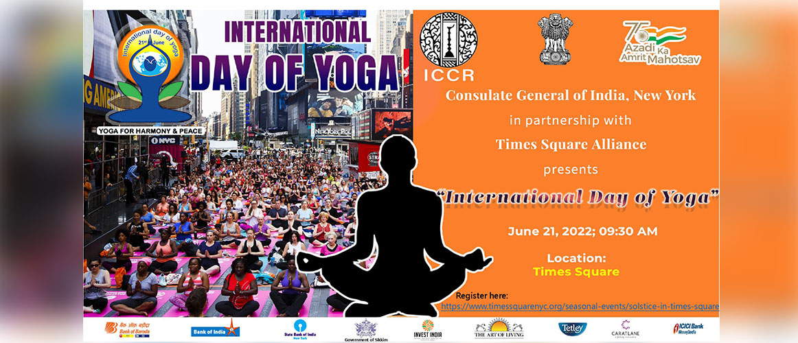  celebrate 8th #International Day of yoga