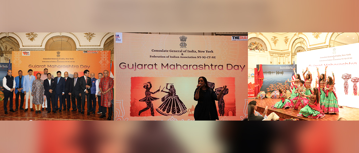  CGI, New York 
celebrated Gujarat and Maharashtra Day with our diaspora at the Consulate