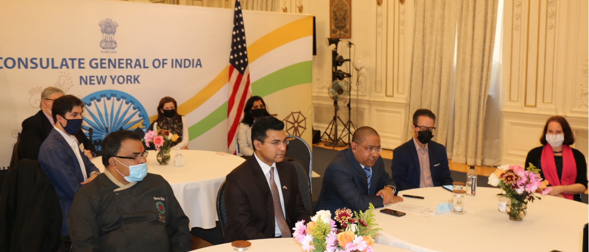  The Consulate General of India, New York organized a virtual Indian Seafood Promotion Event in partnership with MPEDA and USISPF. The event attracted key stakeholders from the American Food Sector including Michelin Starred Chefs