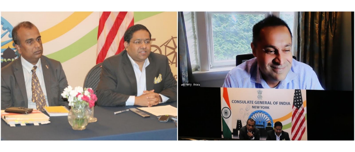  Virtual meeting with State Representative Harry Arora on August 31, 2020